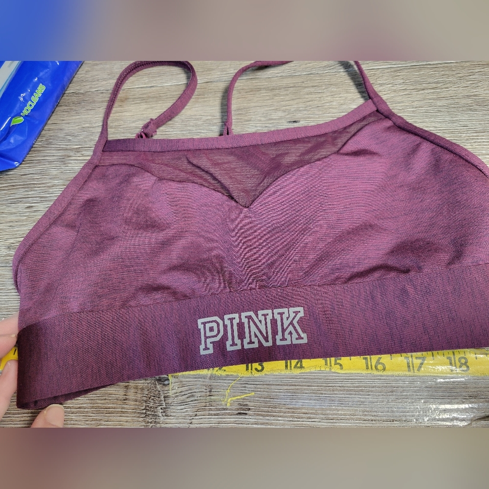 Pink Victoria's Secret‎ Ultimate Unlined Sports Bra Size Small - Picture 2 of 5